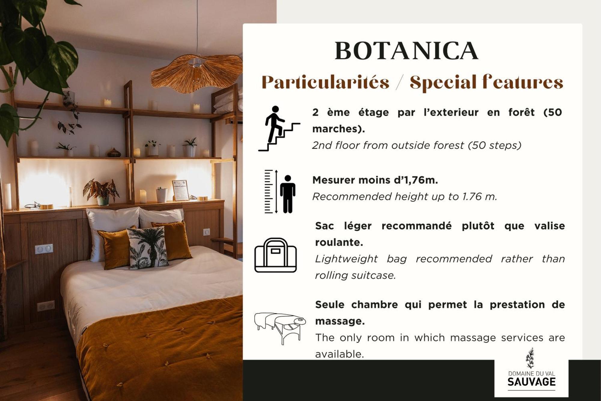 Bed and Breakfast Domaine Du Val Sauvage Ланже Номер фото